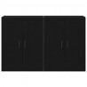 Szafka wisząca 2 pcs Czarny Dąb 69,5 x 34 x 90 cm