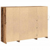 Komoda LED Ze LED Lights Stare drewno 142,5 x 37 x 100 cm