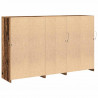 Komoda LED Ze LED Lights Stare drewno 162 x 37 x 100 cm