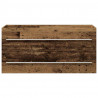 Szafka pod umywalkę 2 pcs Stare drewno 100 x 38,5 x 48 cm