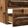 Szafka pod umywalkę 2 pcs Stare drewno 80 x 38,5 x 48 cm