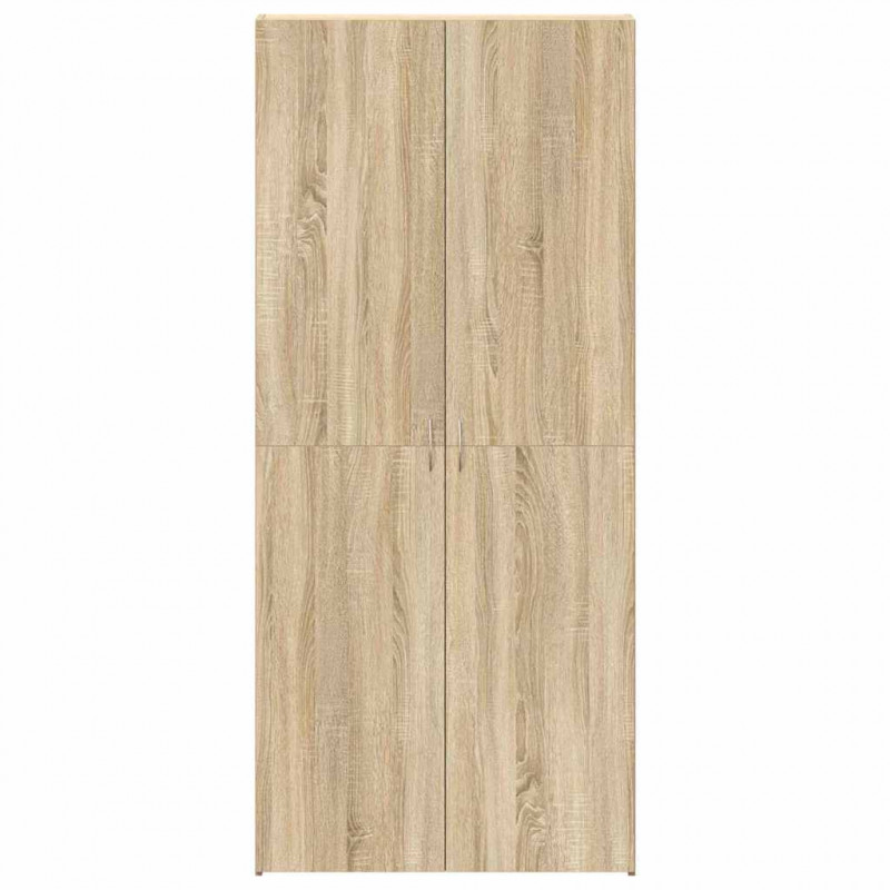 Szafka na buty z półką z drzwiami Brązowy 80 x 35.5 x 180 cm