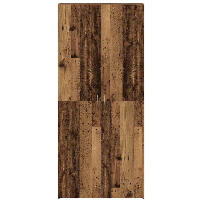 Szafka na buty z półką z drzwiami Brązowy 80 x 35.5 x 180 cm