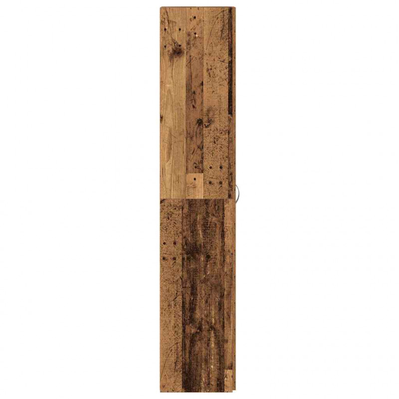 Szafka na buty z półką z drzwiami Brązowy 80 x 35.5 x 180 cm