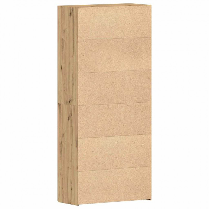Szafka na buty z półką z drzwiami Brązowy 80 x 35.5 x 180 cm
