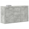 Bufet Betonowy szary 120 x 36 x 69 cm Materiał drewnopochodny