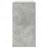 Bufet Betonowy szary 120 x 36 x 69 cm Materiał drewnopochodny
