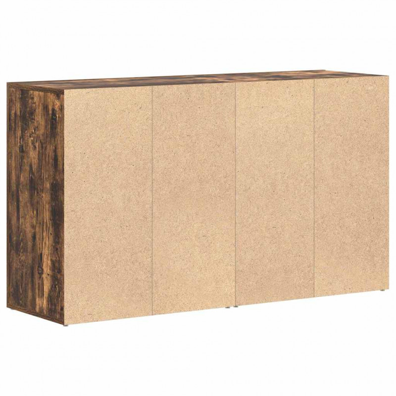 Bufet Dąb wędzony 120 x 36 x 69 cm Materiał drewnopochodny