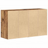Bufet Stare drewno 120 x 36 x 69 cm Materiał drewnopochodny