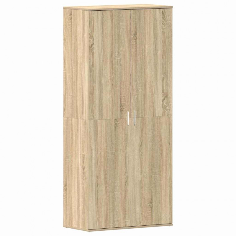 Szafka na buty z półką z drzwiami Dąb Sonoma 80 x 39 x 178 cm