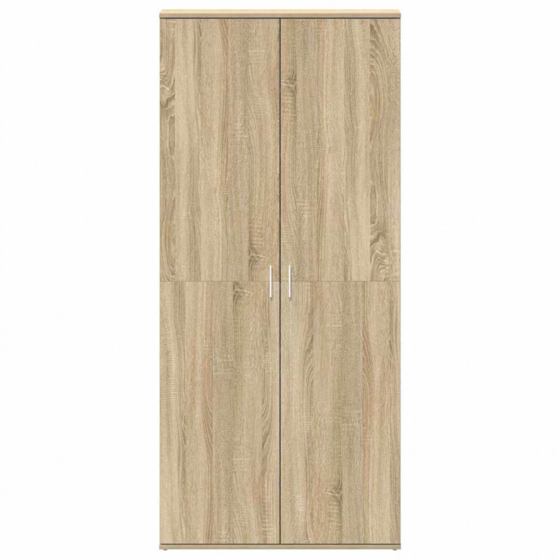 Szafka na buty z półką z drzwiami Dąb Sonoma 80 x 39 x 178 cm