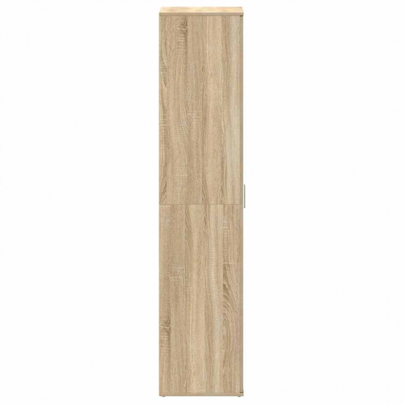 Szafka na buty z półką z drzwiami Dąb Sonoma 80 x 39 x 178 cm