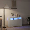 Bufet Biały 116 x 30 x 75 cm Materiał drewnopochodny