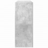 Bufet Betonowy szary 116 x 30 x 75 cm Materiał drewnopochodny