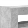 Bufet Betonowy szary 116 x 30 x 75 cm Materiał drewnopochodny