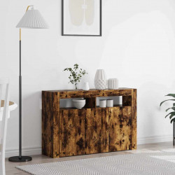 Bufet Dąb wędzony 116 x 30 x 75 cm Materiał drewnopochodny