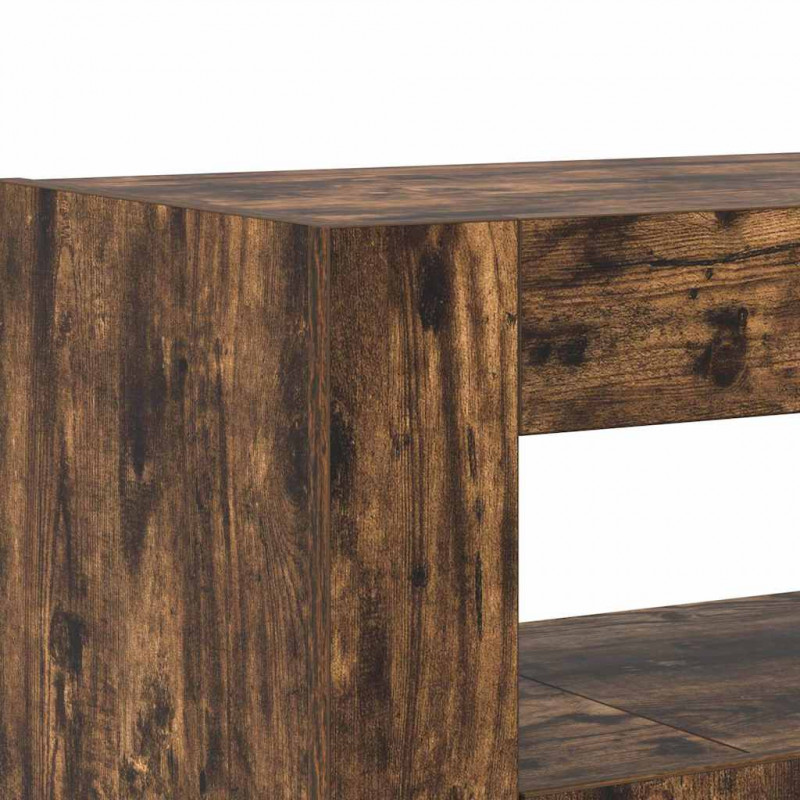 Bufet Dąb wędzony 116 x 30 x 75 cm Materiał drewnopochodny