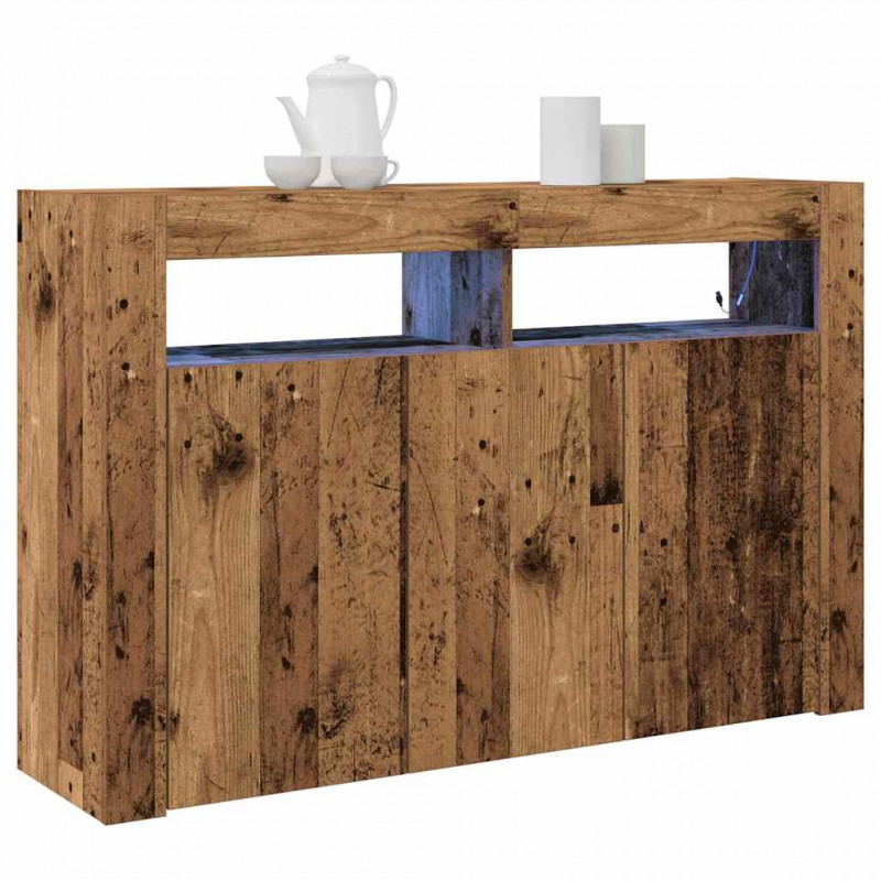 Bufet Stare drewno 116 x 30 x 75 cm Materiał drewnopochodny