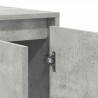 Bufet Betonowy szary 135 x 41 x 75 cm Materiał drewnopochodny