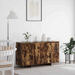 Bufet Dąb wędzony 135 x 41 x 75 cm Materiał drewnopochodny