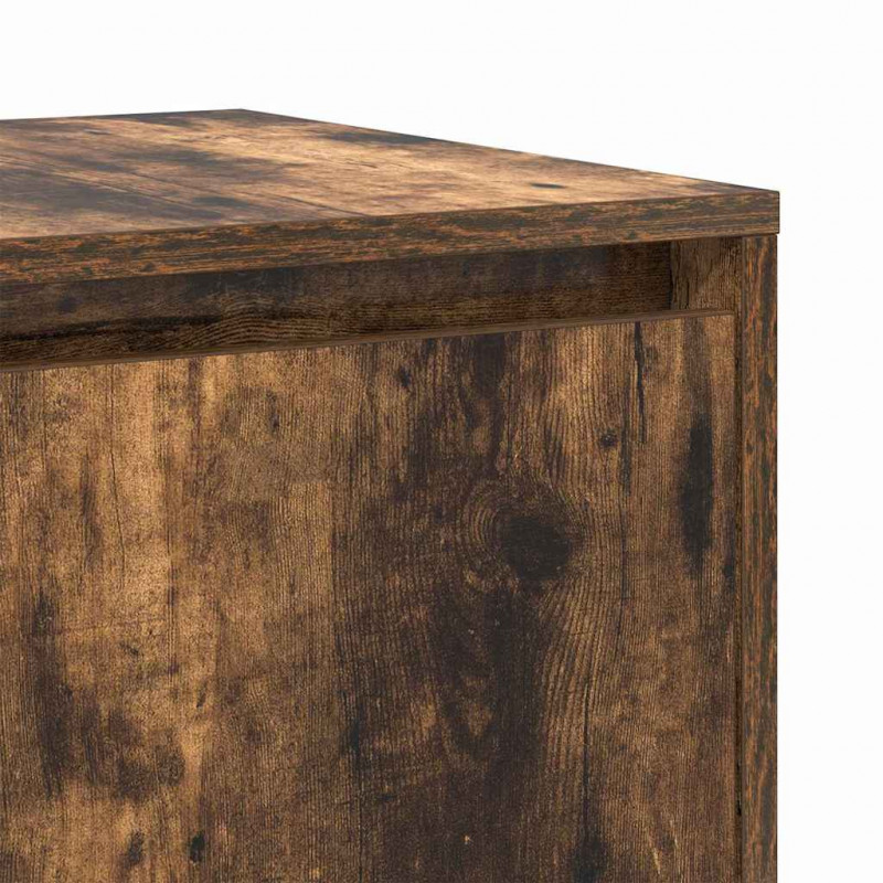 Bufet Dąb wędzony 135 x 41 x 75 cm Materiał drewnopochodny