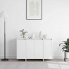 Bufet Biały 120 x 41 x 75 cm Materiał drewnopochodny