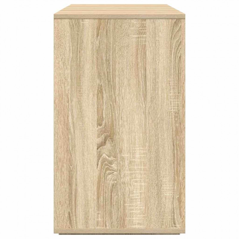 Bufet dąb sonoma 120 x 41 x 75 cm Materiał drewnopochodny
