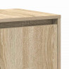 Bufet dąb sonoma 120 x 41 x 75 cm Materiał drewnopochodny