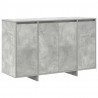 Bufet Betonowy szary 120 x 41 x 75 cm Materiał drewnopochodny