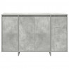 Bufet Betonowy szary 120 x 41 x 75 cm Materiał drewnopochodny