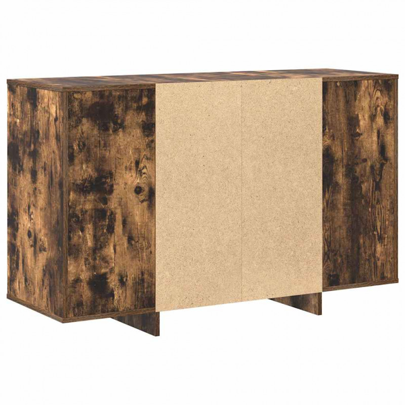 Bufet Wędzony dąb 120 x 41 x 75 cm Materiał drewnopochodny