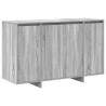 Bufet Szary dąb sonoma 120 x 41 x 75 cm Materiał drewnopochodny