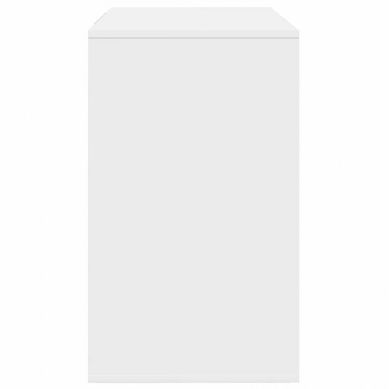 Bufet z szufladą Biały 120 x 41 x 75 cm Materiał drewnopochodny