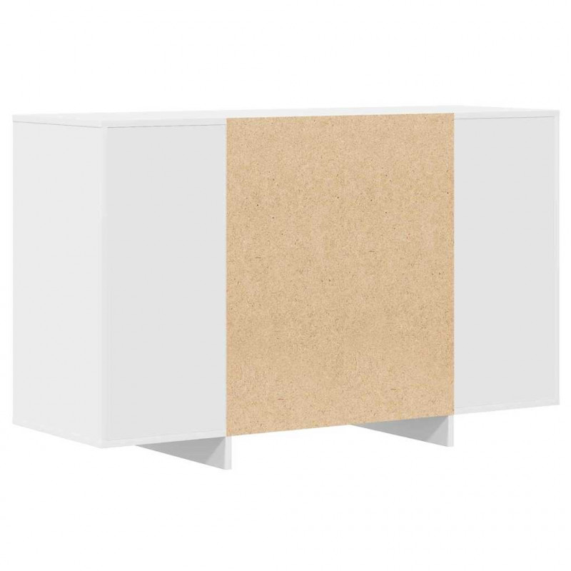 Bufet z szufladą Biały 120 x 41 x 75 cm Materiał drewnopochodny