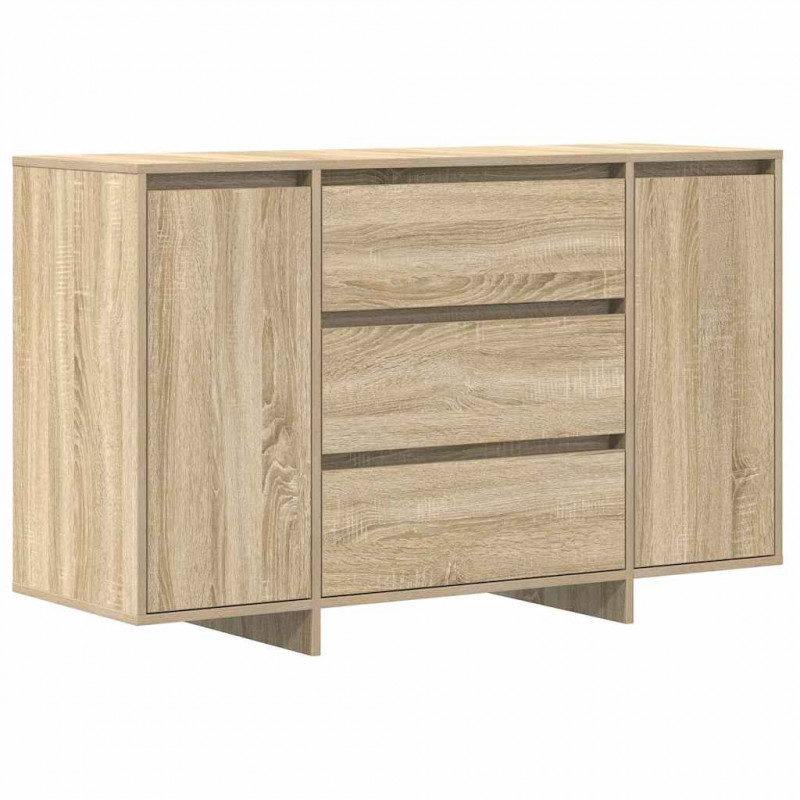 Bufet Dąb Sonoma 120 x 41 x 75 cm Materiał drewnopochodny