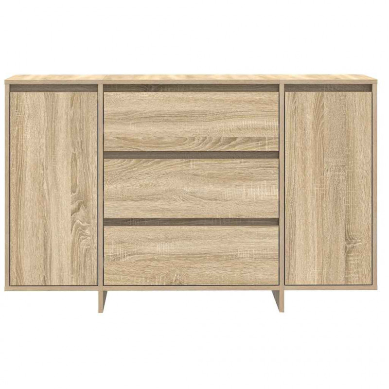 Bufet Dąb Sonoma 120 x 41 x 75 cm Materiał drewnopochodny