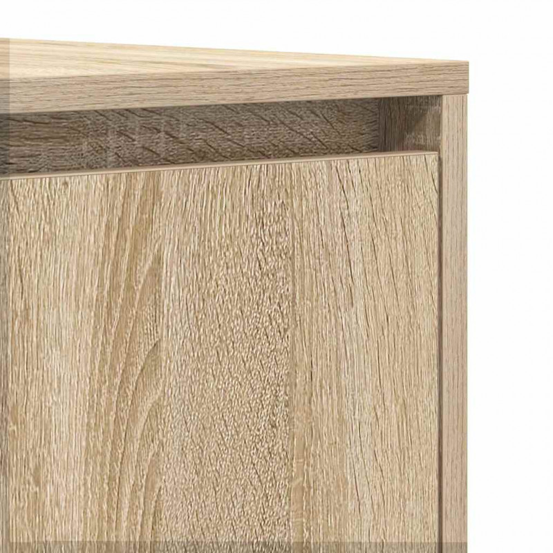 Bufet Dąb Sonoma 120 x 41 x 75 cm Materiał drewnopochodny