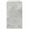 Bufet Betonowy szary 120 x 41 x 75 cm Materiał drewnopochodny