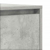 Bufet Betonowy szary 120 x 41 x 75 cm Materiał drewnopochodny