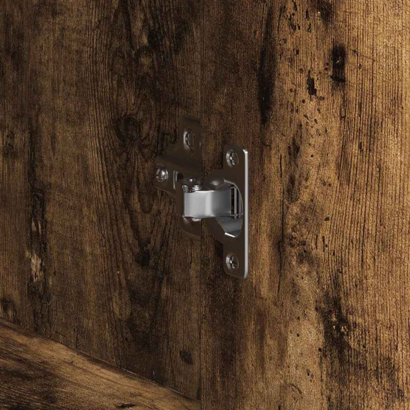Bufet Dąb wędzony 120 x 41 x 75 cm Materiał drewnopochodny