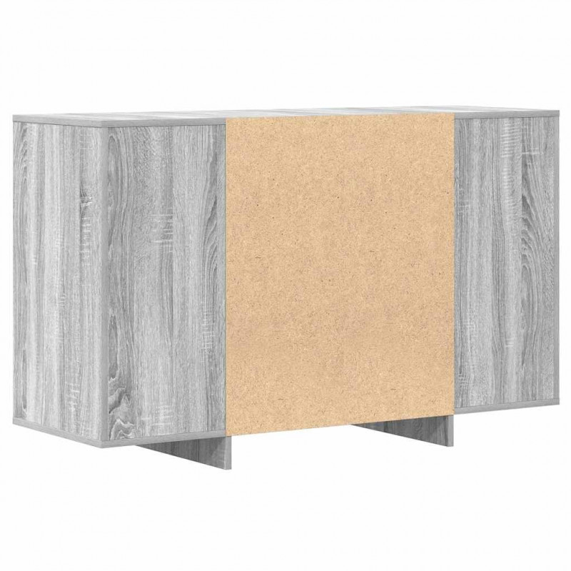 Bufet Szary Sonoma 120 x 41 x 75 cm Materiał drewnopochodny