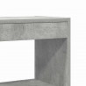 Szafka na książki Betonowy szary 100 x 30 x 198 cm