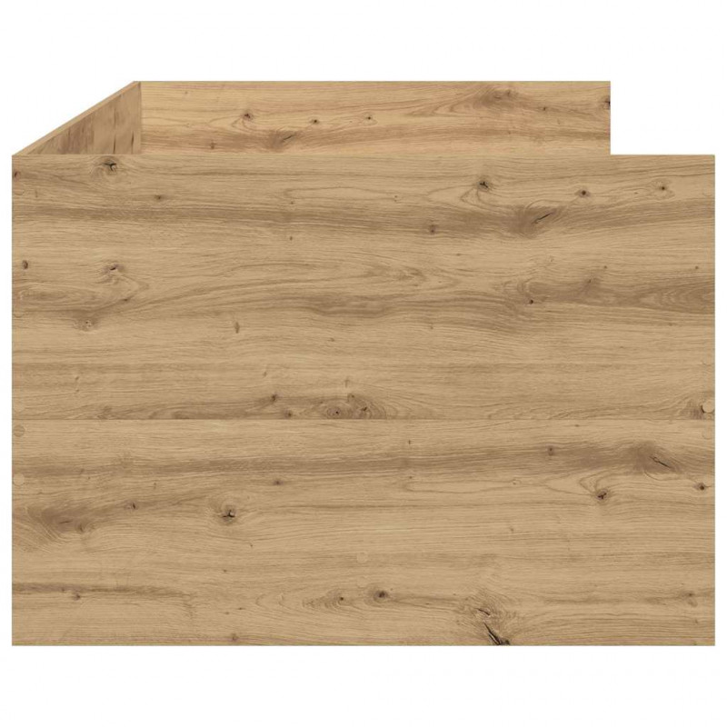 Łóżko dzienne Z zagłówkiem Dąb rzemieślniczy 90 x 200 cm