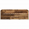 Łóżko dzienne Stare drewno 90 x 190 cm Materiał drewnopochodny