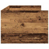 Łóżko dzienne Stare drewno 90 x 190 cm Materiał drewnopochodny