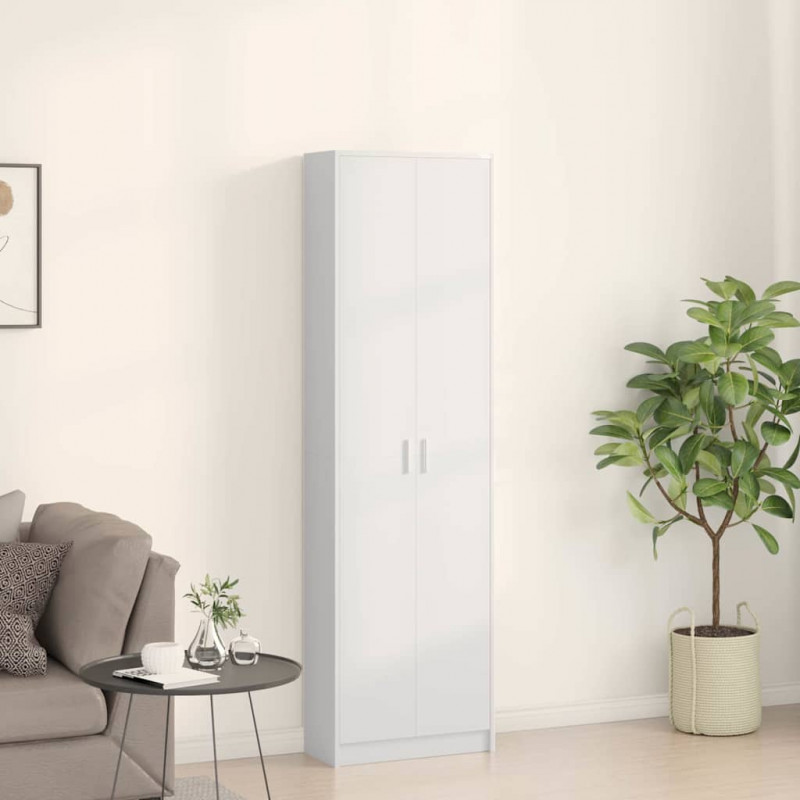 Garderoba Biały 55 x 25 x 189 cm Materiał drewnopochodny