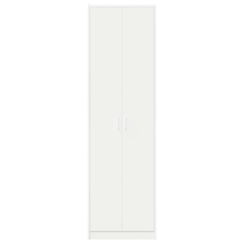 Garderoba Biały 55 x 25 x 189 cm Materiał drewnopochodny