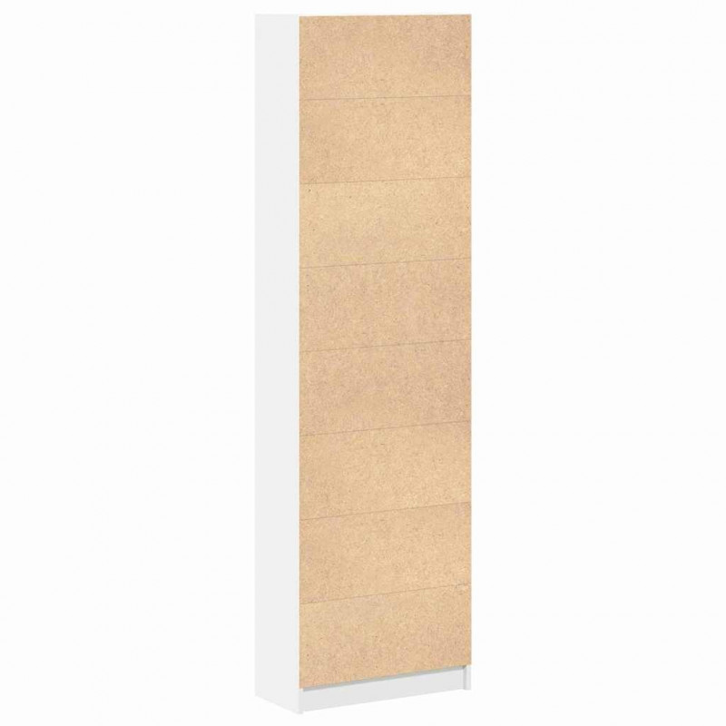 Garderoba Biały 55 x 25 x 189 cm Materiał drewnopochodny