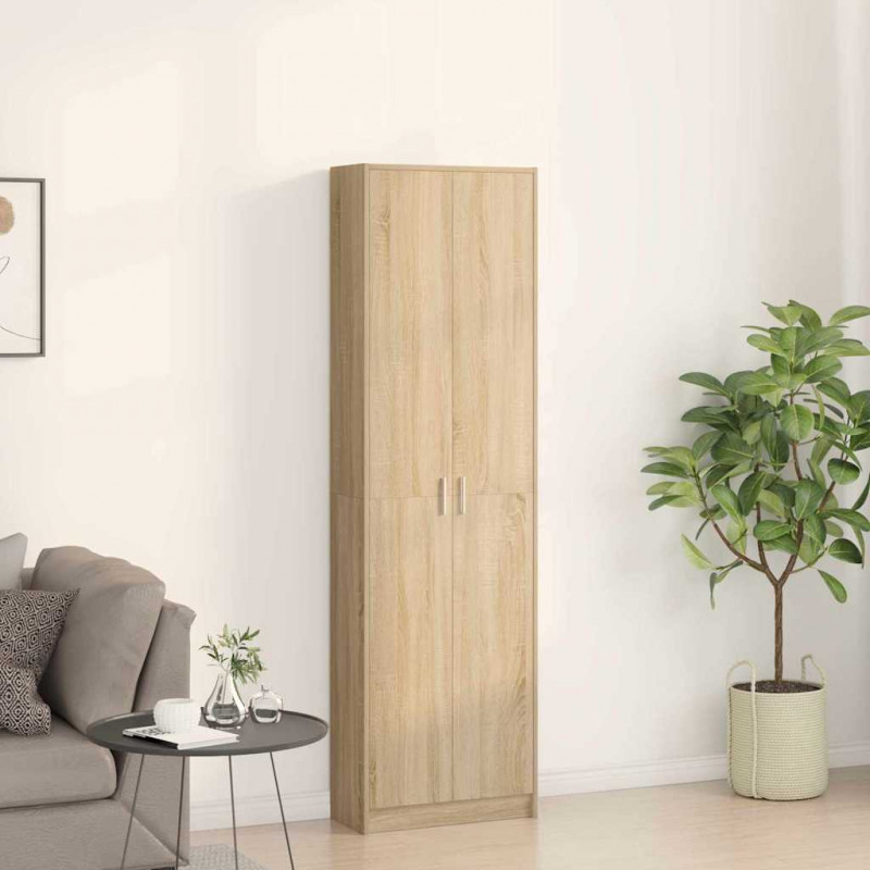 Garderoba Dąb Sonoma 55 x 25 x 189 cm Materiał drewnopochodny