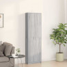Garderoba Szary Sonoma 55 x 25 x 189 cm Materiał drewnopochodny